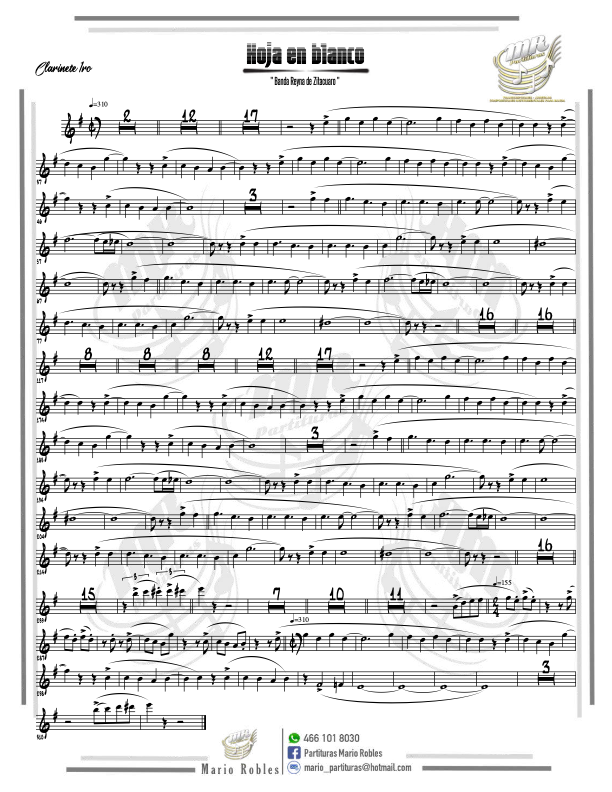 La imagen puede contener una previsualizacion de una partitura